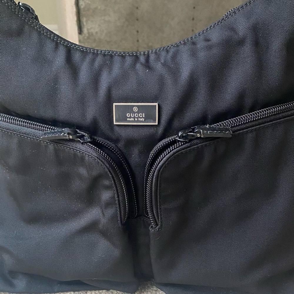Gucci black label hobo